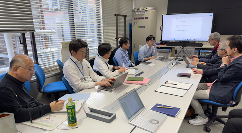 令和7年度 第12回熊本市車中泊避難等支援検討会の様子